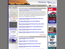 Tablet Screenshot of kansasagconnection.com